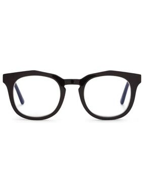 #130 DIFF Cooper Bluelight Glasses Black Frame Clear Bluelight Blocking Lenses